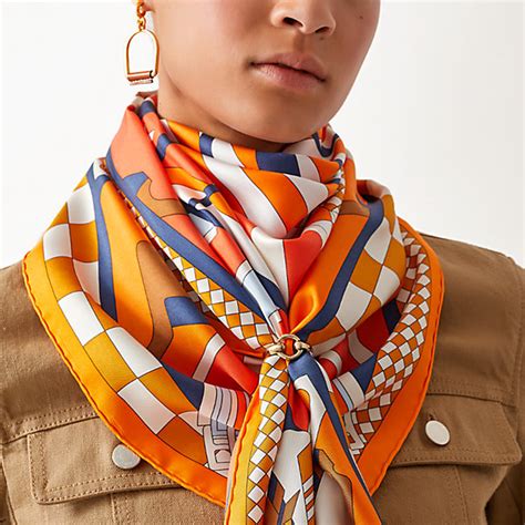 hermes scarf dupe|ways to wear hermes scarf.